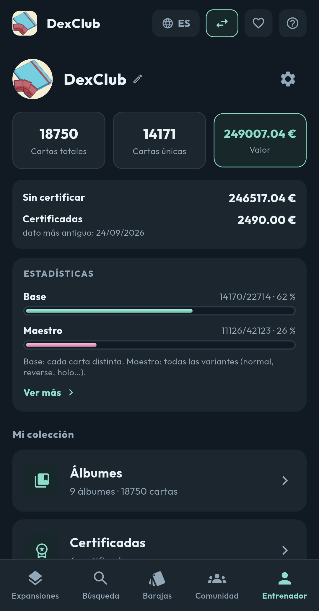 Cuánto vale lo que tienes
