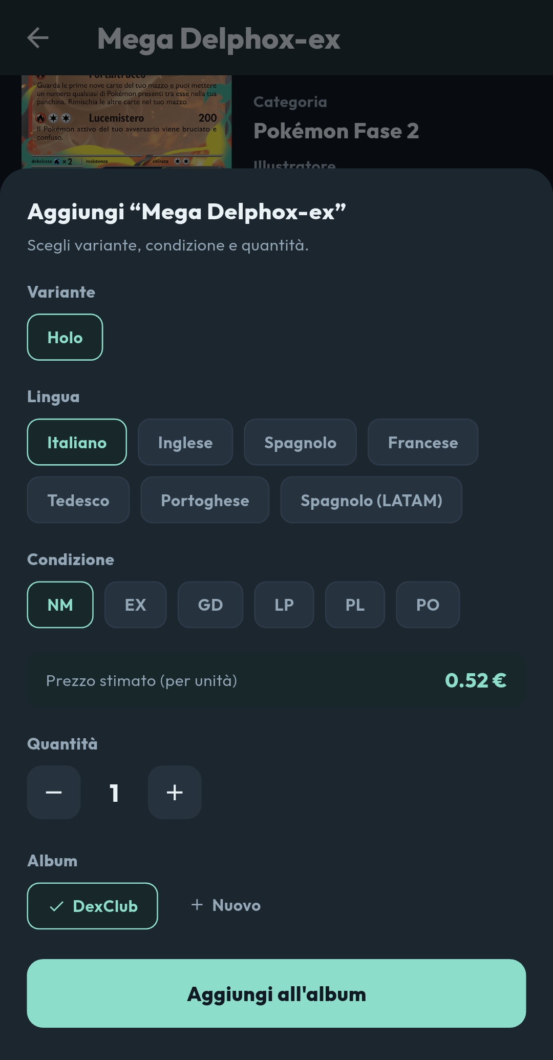 La carta in tutte le sue lingue